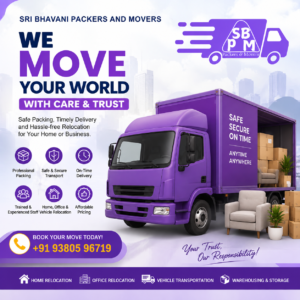 Packers and Movers Near Chromepet