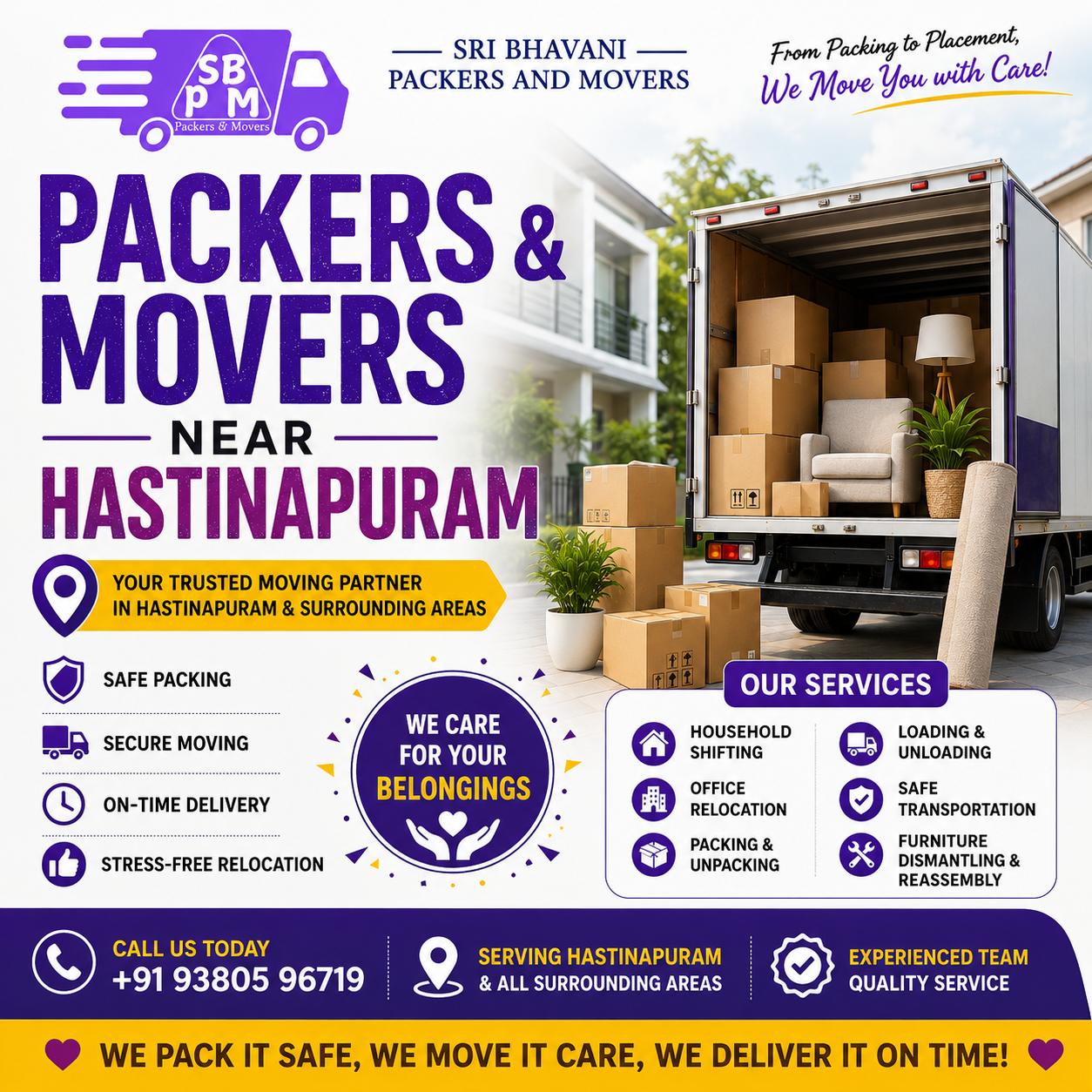 Packers and Movers Near Hastinapuram