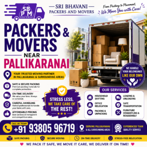 Packers and Movers Near Pallikaranai