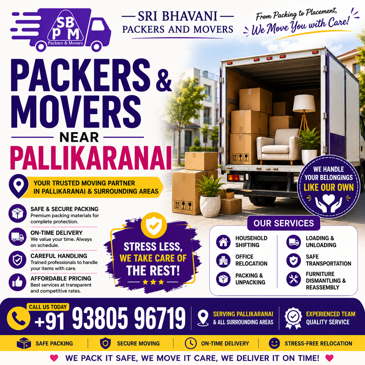 Packers and Movers Near Pallikaranai